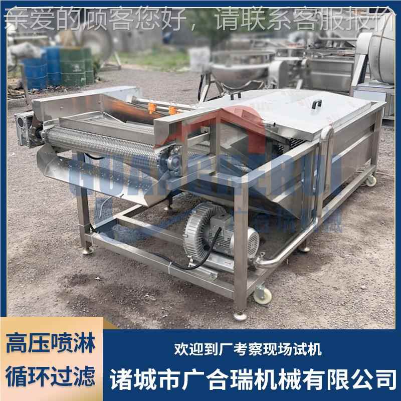 厨商蔬用辣椒果泡清洗气机韭菜香葱臭氧洗菜机MKT中央房净菜加工