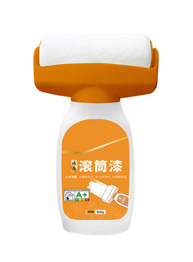 小滚筒乳胶漆大白墙面修复白色室内自刷翻新家用自刷涂料刷墙神器