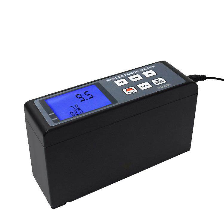 外贸出口英文遮盖率仪RM-206涂层油脂簿膜塑料制品表面反射率仪