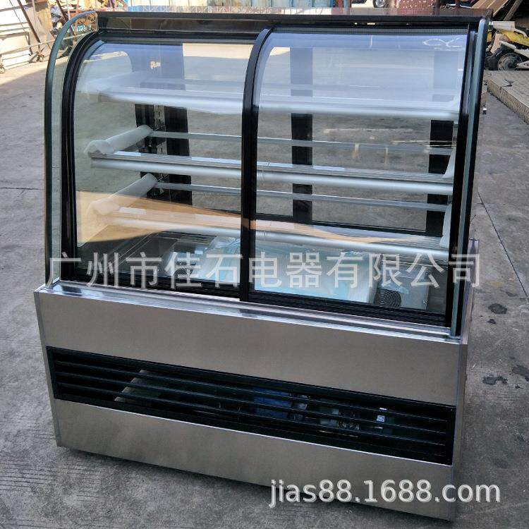 厂家供应 前后开门甜品柜 110V Cake refrigerated 蛋糕展示柜