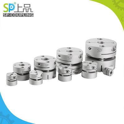 MP铝合金单膜片联轴器SP上品 柔性叠片伺服电机丝杆杠接连器GCPS