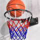 篮球壁挂式 标准室外打孔篮球架篮圈投篮黑色实心户外篮球框墙上框