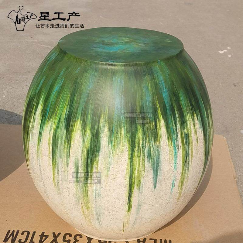 户外树脂艺术座椅玻璃钢商场美陈彩绘异形创意家具坐凳摆件雕塑