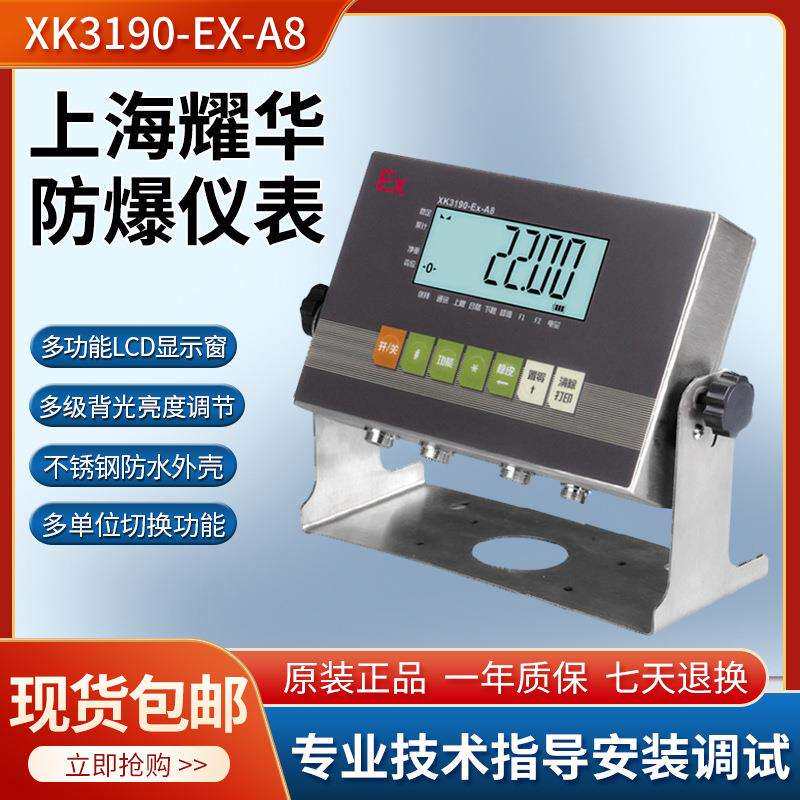 X3190-EX-A8不锈钢本安型防爆仪表防爆电子秤仪表显示器