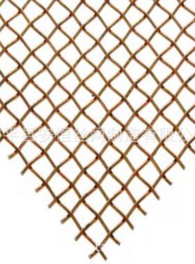 10目紫铜网丝径0.65mm网孔1.89mm宽度1.2米化工过滤紫铜网厂家