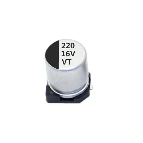 三之佳电容工厂100UF25V 5*5小体积电容25V100UF贴片铝电解电容