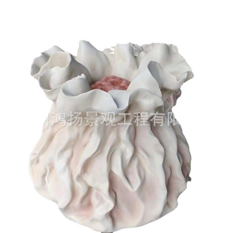 仿真食品模型雕塑仿真烧麦摆件玻璃钢仿真食品雕塑餐厅卡通摆件