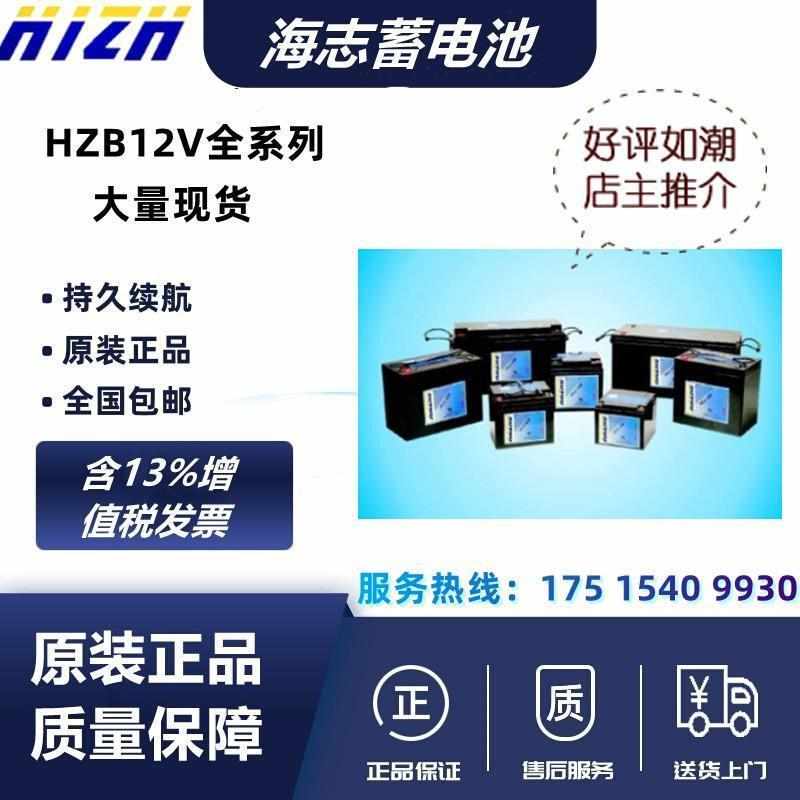 美国海志蓄电池12v24ah免维护HZB12-24UPS/EPS直流屏机房电力基站