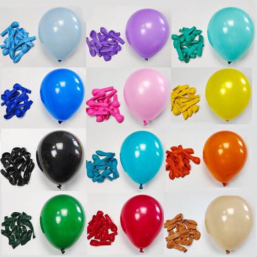 30/50/100pcs Balloons Matte Round Globos Macaron Latex Ballo