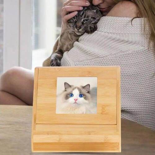 Photo Frame Pet Urn Wooden Pet Urn Wooden Pet Souvenir Box