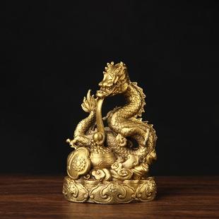 RI0T款 新如意铜IQY生龙肖鸡摆件十二生肖摆件鼠牛虎兔蛇马羊猴狗