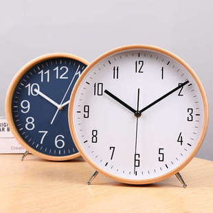 台钟桌面时钟摆件客厅摆放座钟家用台式大号现代坐钟简约摆钟钟表