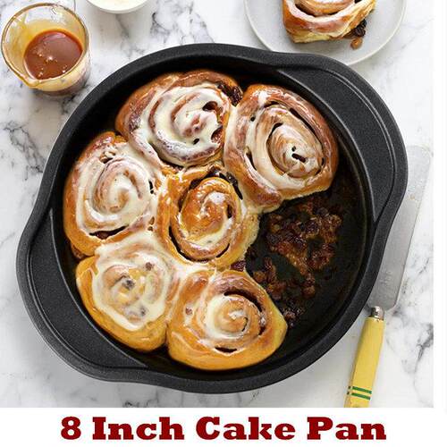 8 Inch Cake Pan Round Cake Pans Tins Baking Kitchen