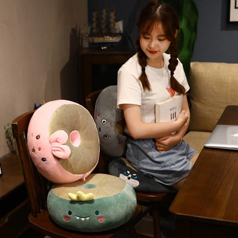 坐垫夏季办公室久坐不累座椅垫子学生椅子屁股地上榻榻米屁垫批发