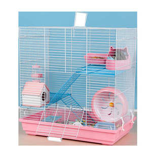 仓鼠笼47基础笼加高金丝熊窝别墅随意搭配三层笼套餐包邮