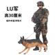 新款 和平使命兵人军人士兵模型玩具中国解放军真仿1办6可动人偶