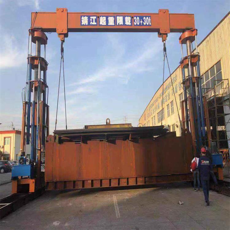 靖起液压厂家加工液门压号式起重机型品类移动/轨道液压龙多门吊