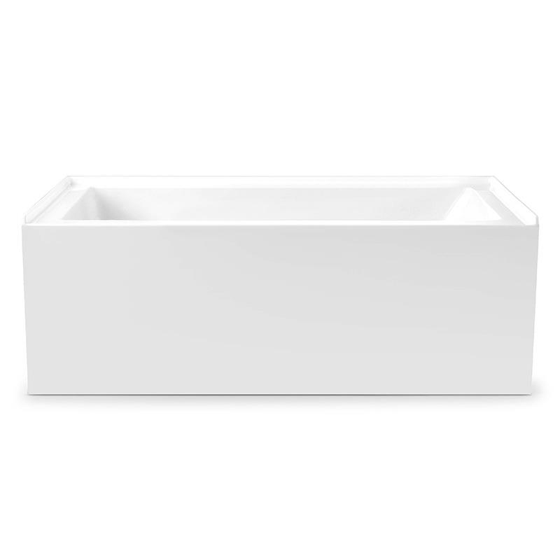 厂家直销长方形北美市场亚克力内嵌式裙边浴缸60x32英寸CUPC认证