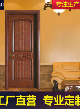 成都厂家提供隔音实木门 全实木门 卧室门 木门批发 品种多样