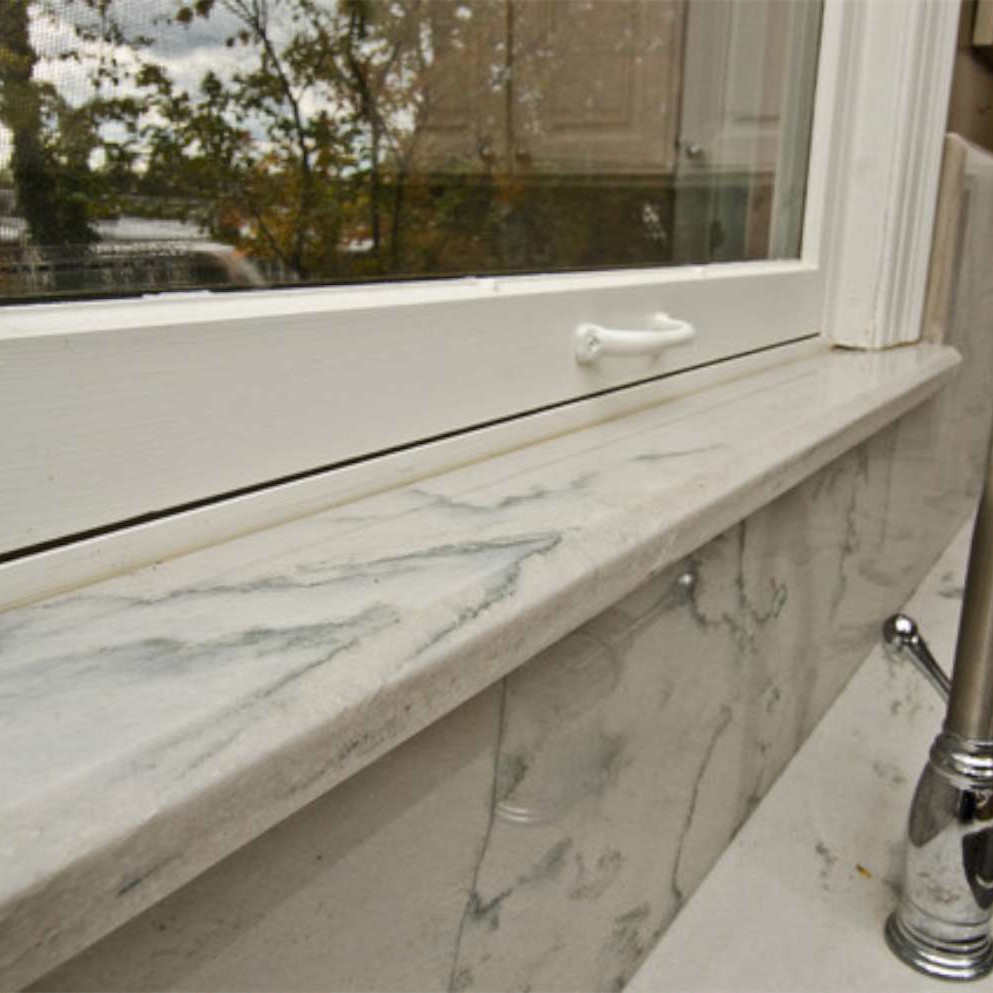 厂家直营白色天然大理石过门石淋浴房地板餐桌台面飘窗台石