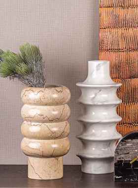 大千北欧ins风树脂花瓶摆件干花服装店摆件 软装装饰品