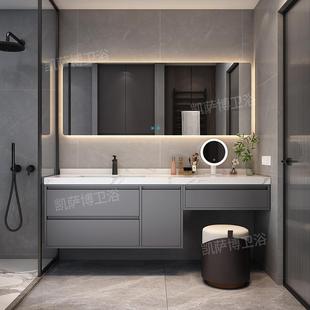 M20轻奢实木浴室组合4大户型柜卫生间橡木梳妆台盆化柜妆553智能