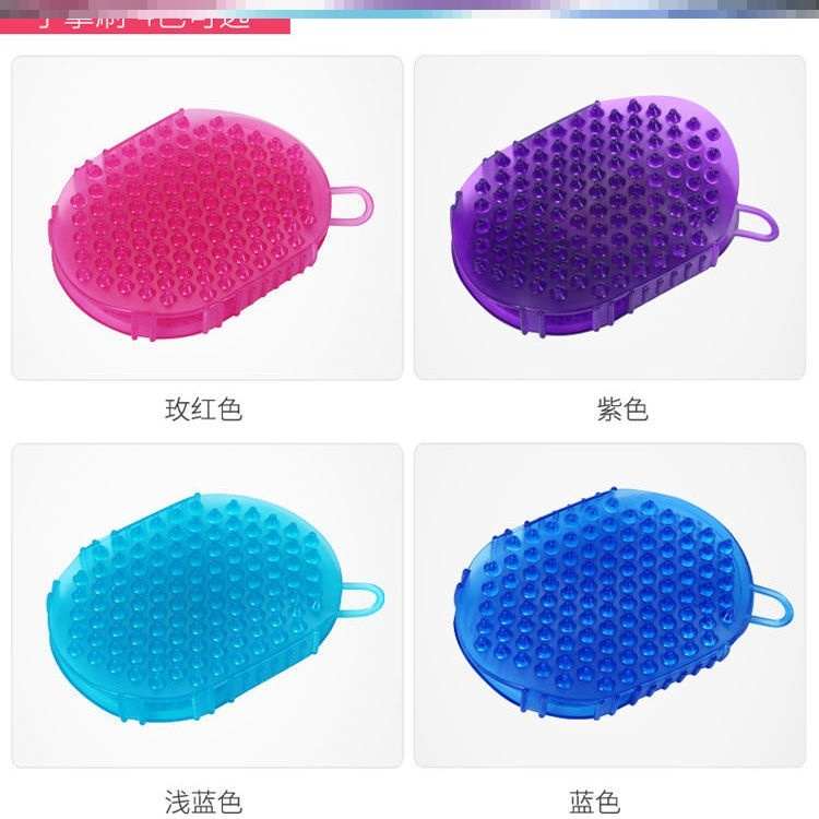 双面经络刷软硅胶肚子魔蝎刷开背刮痧按摩腿美容院通用美体五行刷