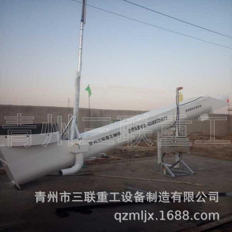 三联重工螺旋沙石机对混凝土废料中的砂石泥分离收集和再利用挖沙