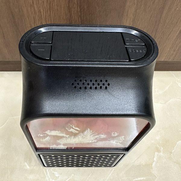 火焰暖风机插电迷你遥控取暖器仿真火焰跨境handy heater暖风机