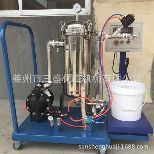 不锈钢移动式灌装机自动包装设备带控制面板工业级