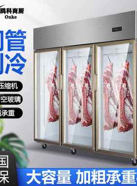 挂肉柜商用冷冻冷藏保鲜冰柜吊肉柜挂牛羊肉冰柜立式卖肉展示冷柜