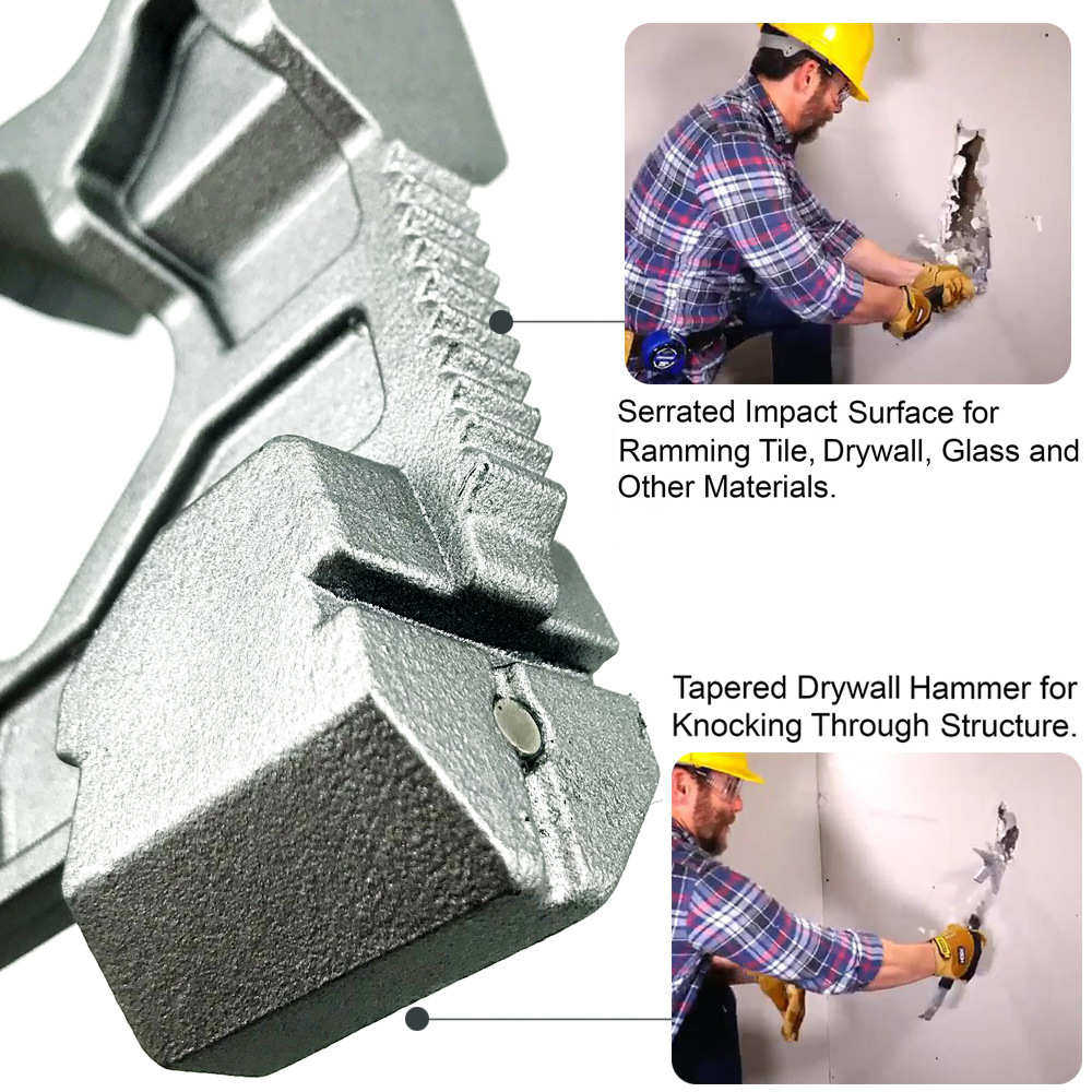家居户外多功能锤子 起钉器撬杠 消防破拆工具Demolition Tool