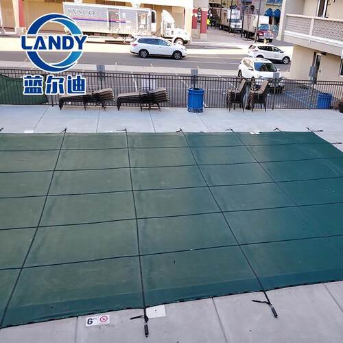 恒温泳池保温安全网罩 防尘保温盖布 PP泳池保洁盖 厂家现货