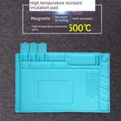 耐烫耐腐蚀磁垫 耐热修覆手机工具 绝缘手术台绝缘垫 高温垫