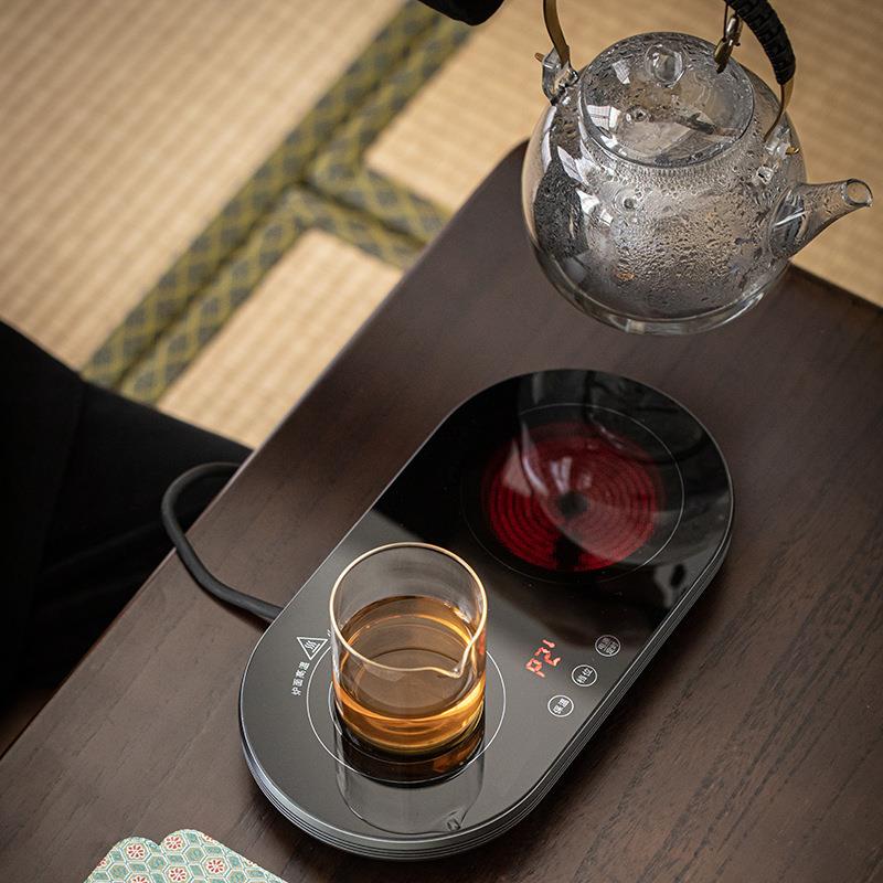 电陶炉煮茶器家用小型迷你小电磁炉智能超薄多功能烧水煮茶炉