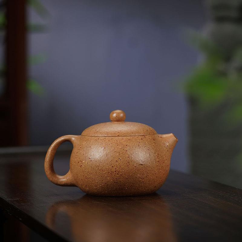 全手工加大号西施紫砂壶原矿无添加名家粗砂高温段泥茶壶茶具