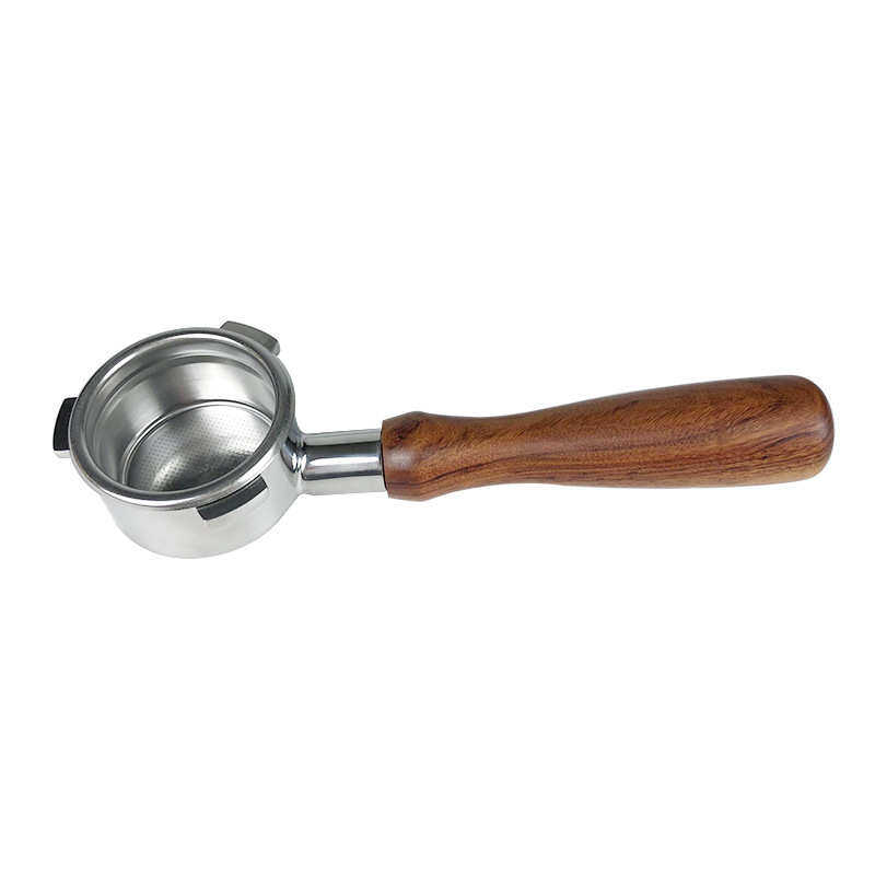 铂富三耳无底咖啡手柄 半自动咖啡机304不锈钢酸木枝咖啡接粉手柄,餐饮具,配套器具,淘宝优惠券,粉丝福利购,淘宝优惠卷