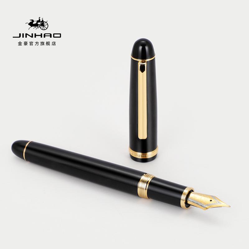 金豪新款X350商务礼品签字笔金属钢笔