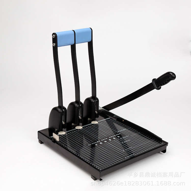 档案专用档案孔干部人事器两用装订三一体手动机切纸打孔打孔打孔