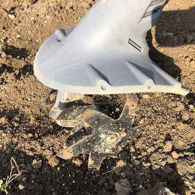 手持2土XFI0V锂电微耕机松机农用翻土头家用型电动锄旋耕机除小草