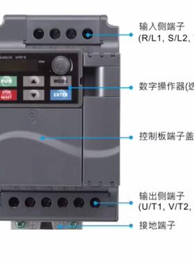 台达变频器VFD004/007/015/022/040/0.75/1.5/2.2KW/EL/21/43W