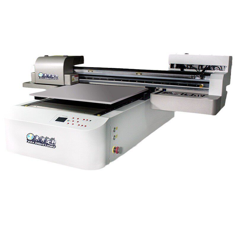 uv平板打印机塑料外壳充电宝6090SUV打印机小型桌面款UVprinter