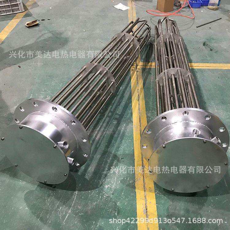 防爆法兰加热管 导热油炉不锈钢电热管电锅炉发热管380V