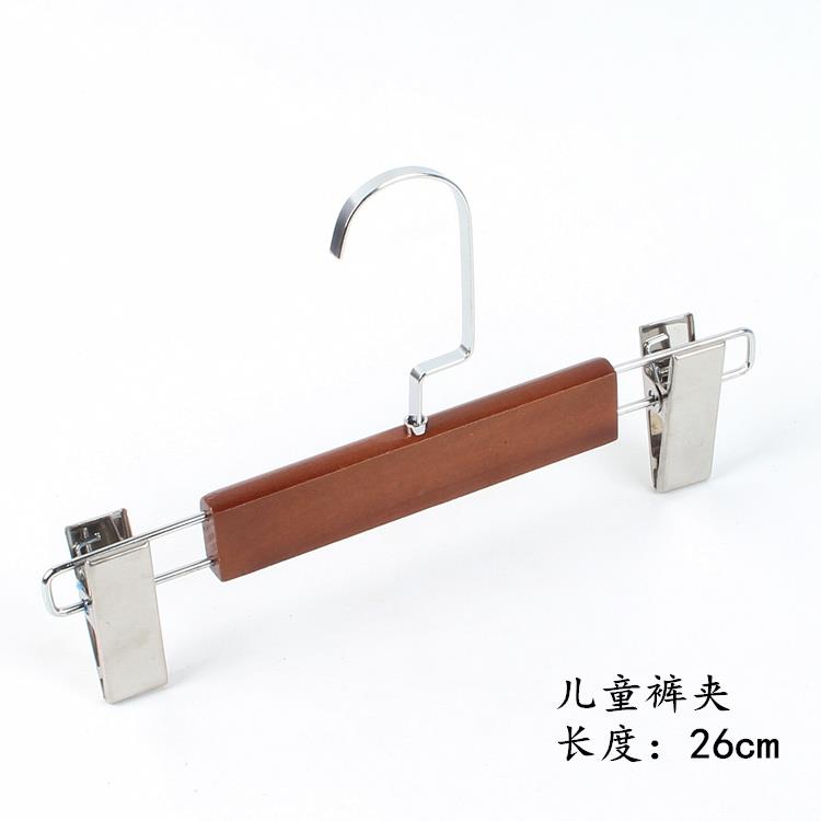 高档复古实木女装用定衣架服店专衣撑挂童装木质防滑衣挂衣架装制