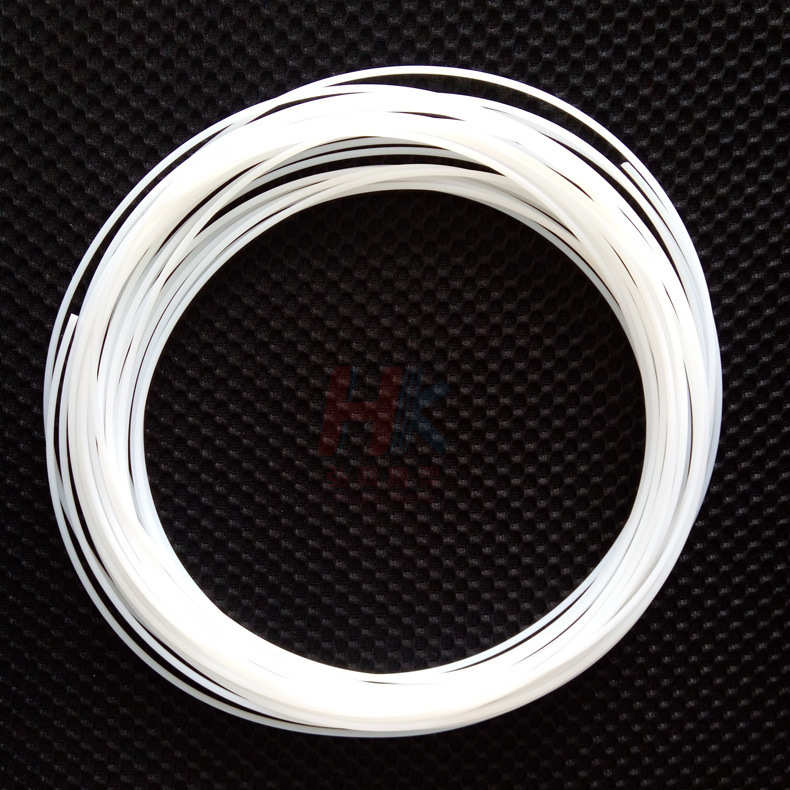 厂家供应透明PTFE四氟线聚四氟乙烯条耐高温铁氟龙线绝缘四氟圆条