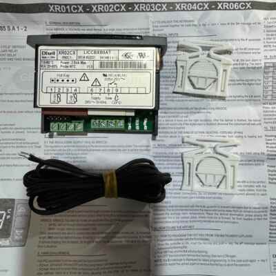 小精灵温控器XR02CX双监视器XR02CX-5R0C1 二根感测器