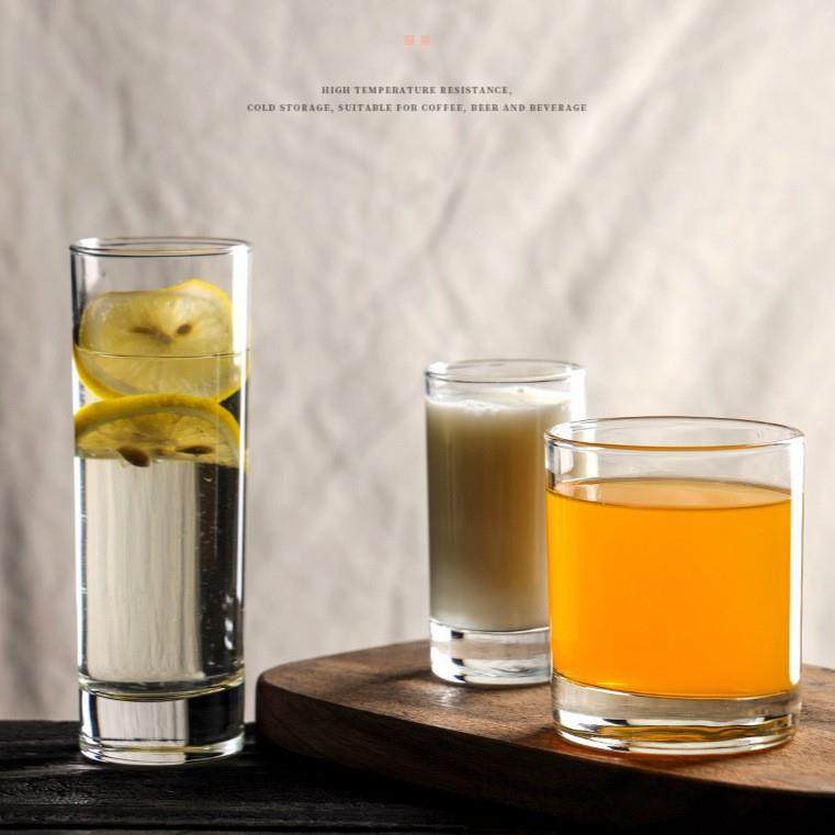 加厚玻璃家用啤酒杯餐厅一两二两白酒杯 烈酒杯半两小酒杯新品