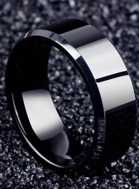 Charm Jewelry ring men stainless steel Black Rings For Women