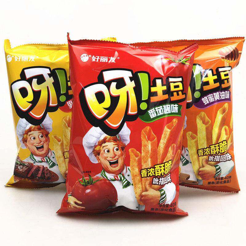 *好丽友呀土豆蜂蜜味薯条办公室吃货解馋小零食休闲食品小吃大礼