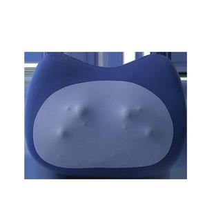 高档充电电热动背部腰按摩器办公室护腰靠枕家用敷车智载揉捏能按